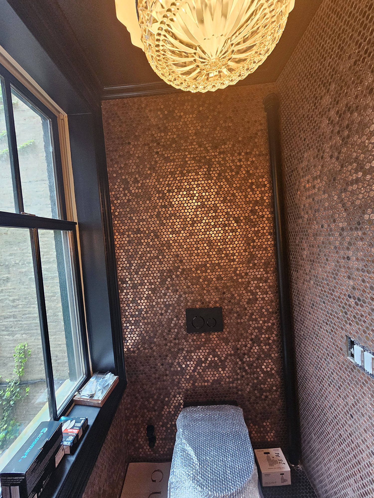 Bathroom tiling project Queens NYC